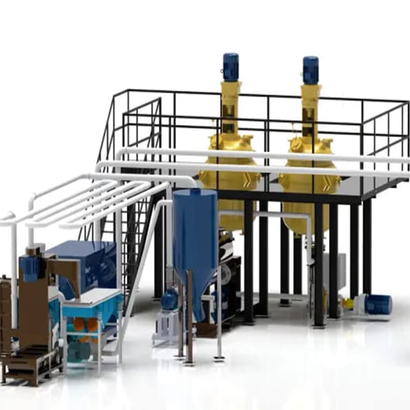 Granular EVA Hot Melt Glue Production Line | JCT Machinery