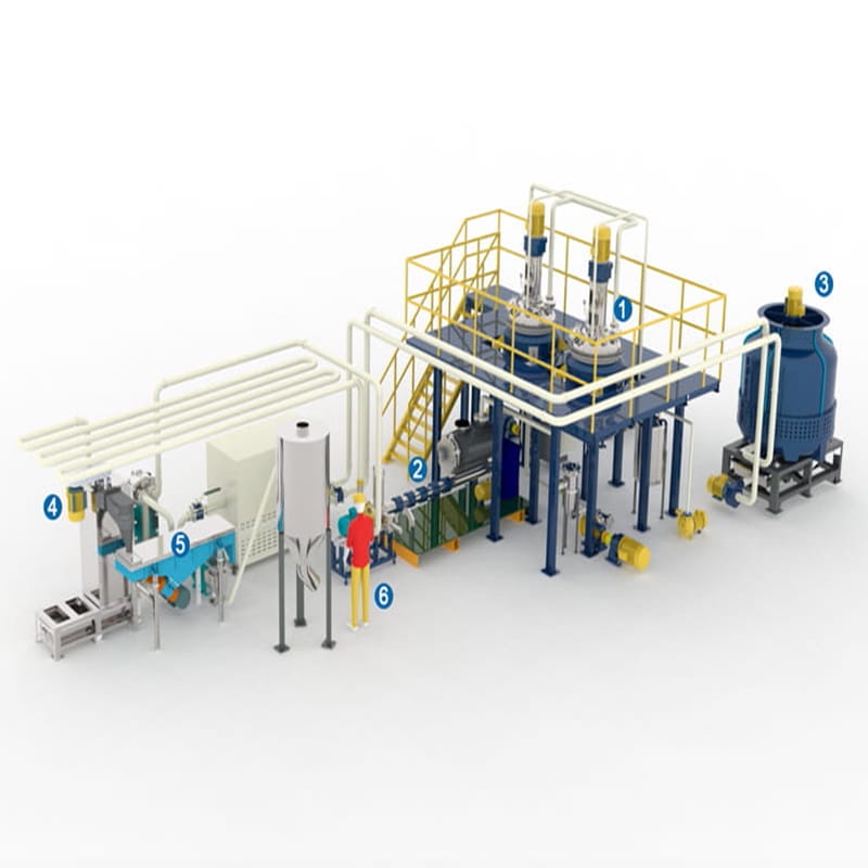 Granular EVA Hot Melt Glue Production Line | JCT Machinery