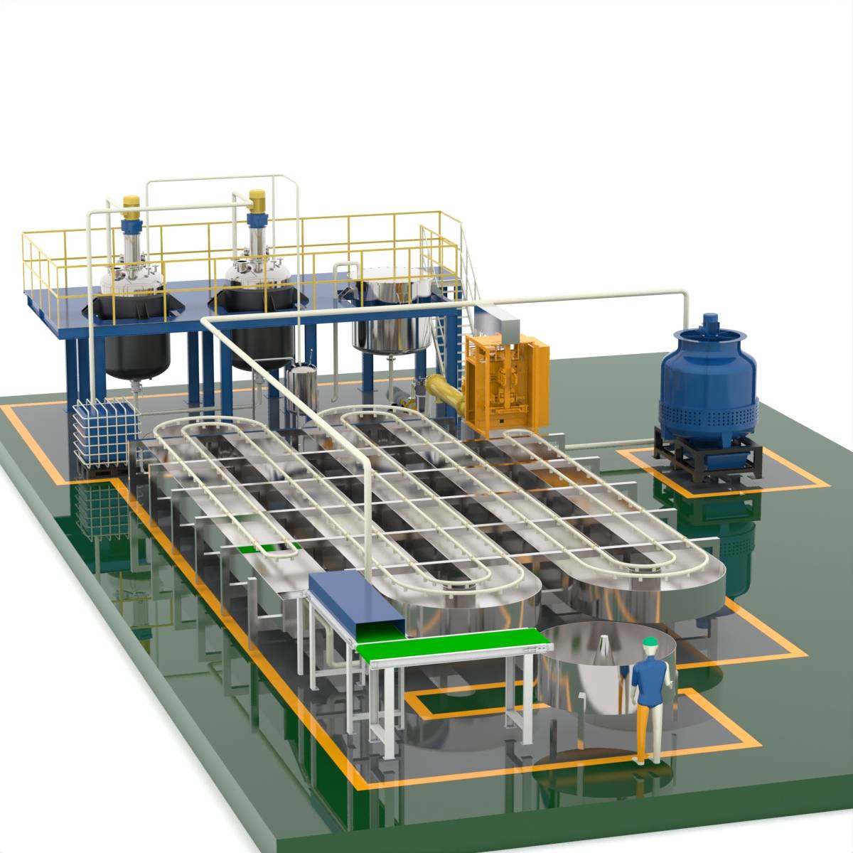 Pillow EVA Hot Melt Glue Production Line | JCT Machinery