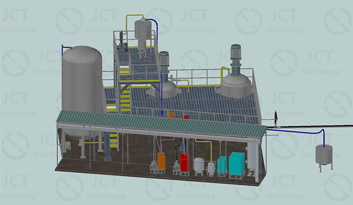 hot melt glue production line layout