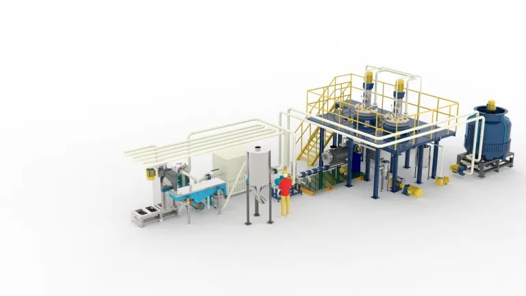 hot melt glue production line