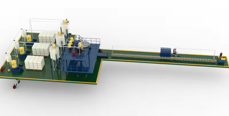 hot melt glue production line