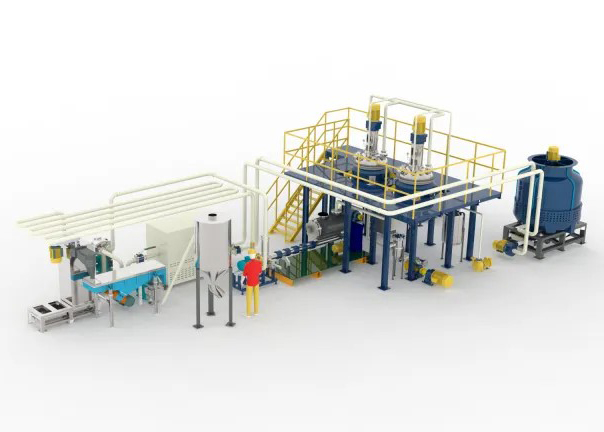 hot melt glue production line