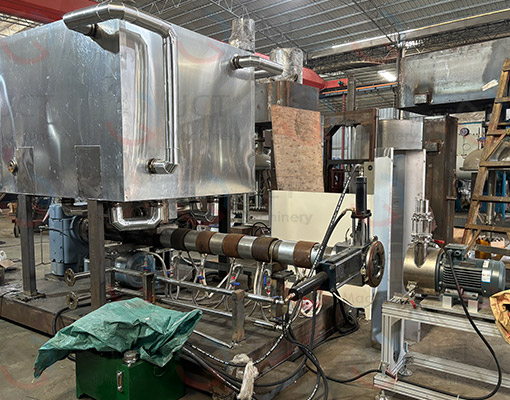 hot melt glue storage tank and granulator storage tank and granulator