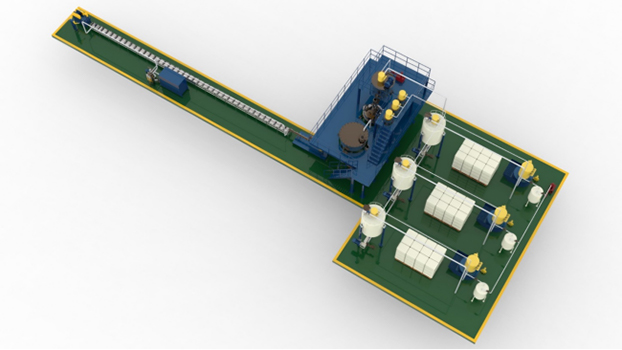 hot melt glue production line