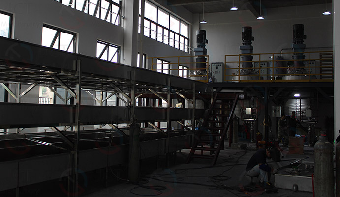 hot melt glue production line