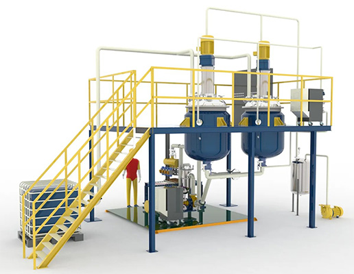 hot melt glue production line