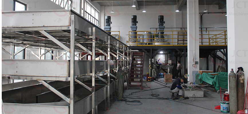 complete hot melt glue plant hot melt glue production line turnkey project