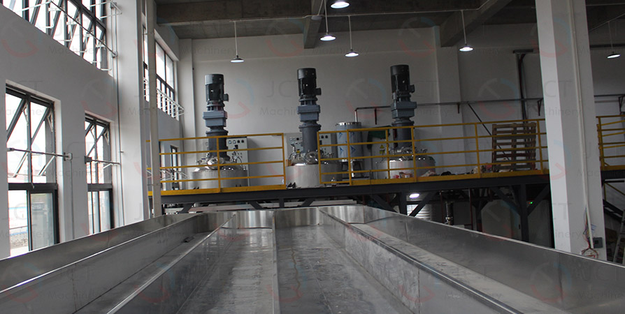 intelligent hot melt glue manufacturing plant intelligent hygiene hot melt glue prdouction plant