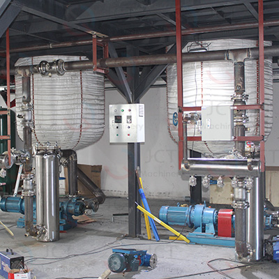 bulk hot melt glue production line reactor and bulk filling system JCT Machinery bulk hot melt glue production line turnkey project